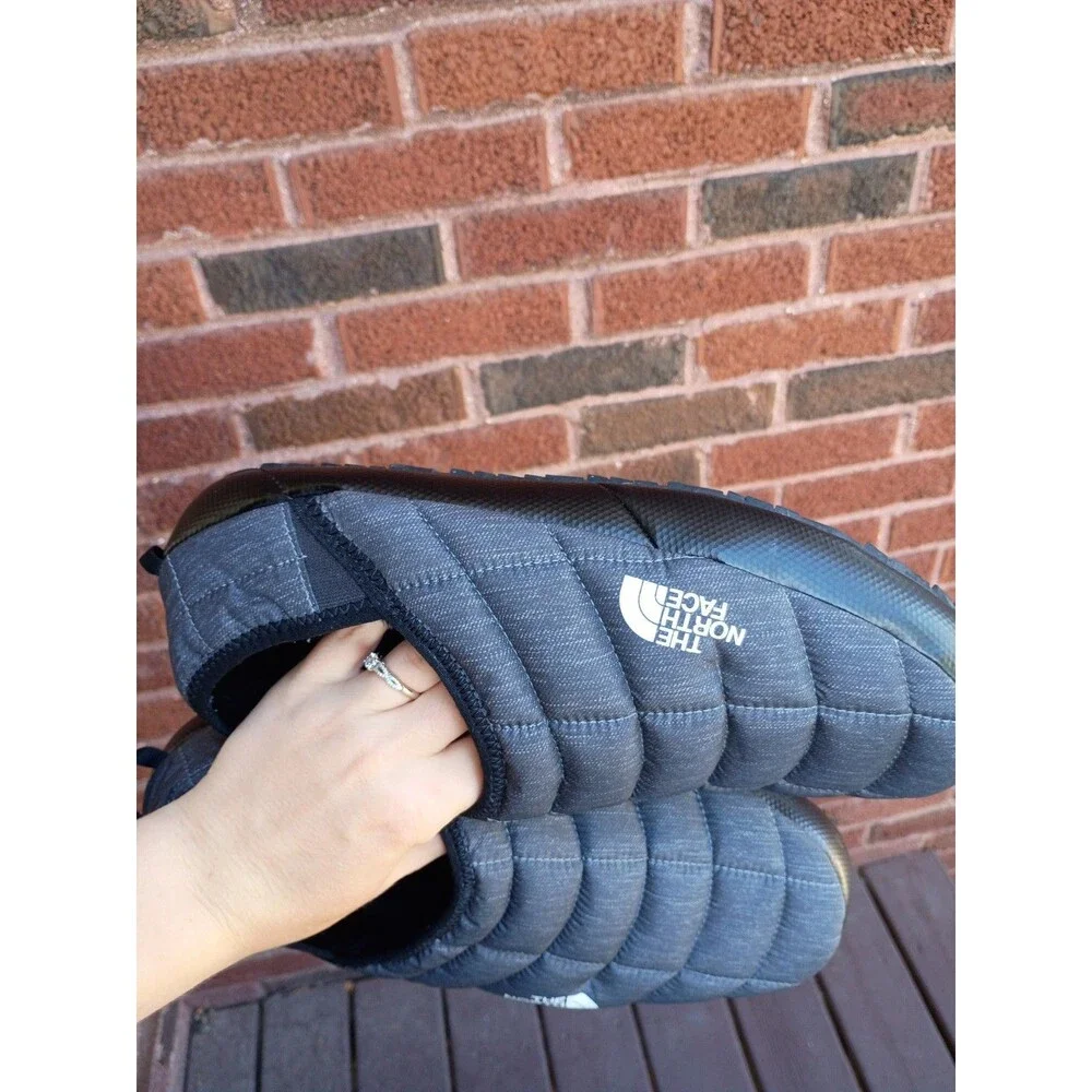 The North Face Men's ThermoBall Traction Mule V Slippers Gray Size 12 Camping